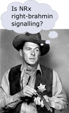 cowboy who asks is nrx right-brahmin signaling?